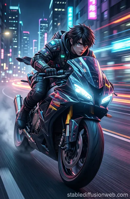 Cyberpunk Anime Character Generator Pro