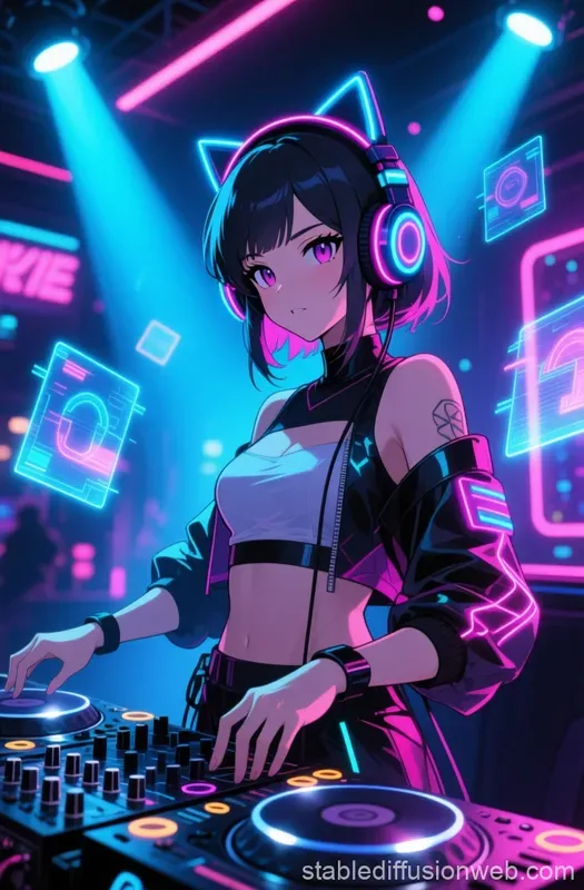 Cyberpunk Anime Character Generator Pro