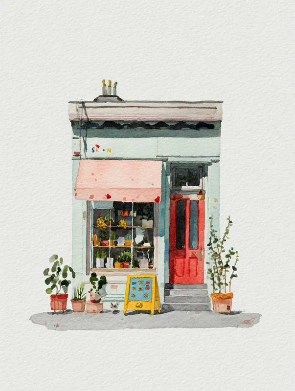Scandinavian Minimal Watercolor Lifestyles