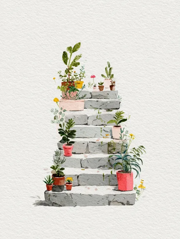Scandinavian Minimal Watercolor Lifestyles