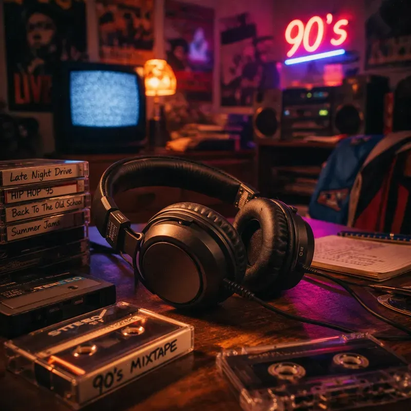 90s Cinematic Product Covers