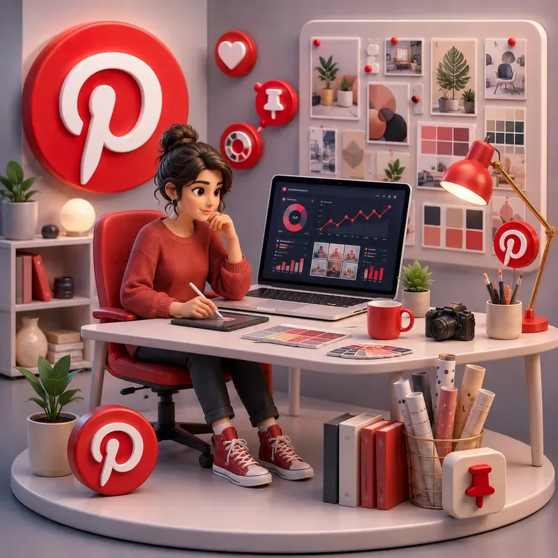 Modern 3D Social Media Workspaces