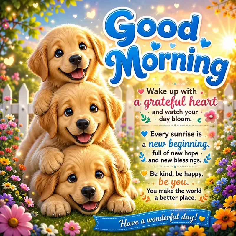 Cute Morning Animal Quote Posters