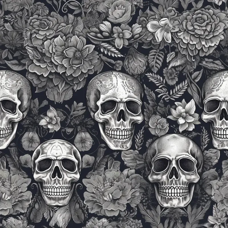 Halloween Botanical Patterns