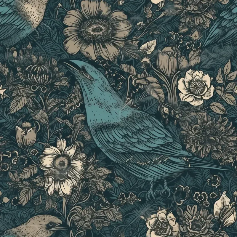 Halloween Botanical Patterns