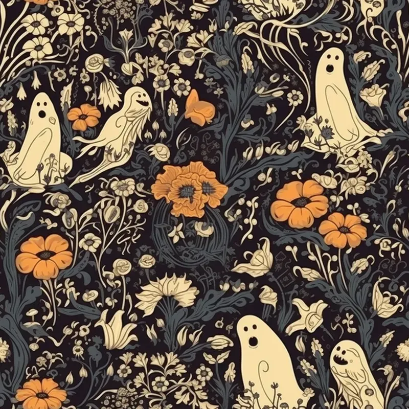 Halloween Botanical Patterns