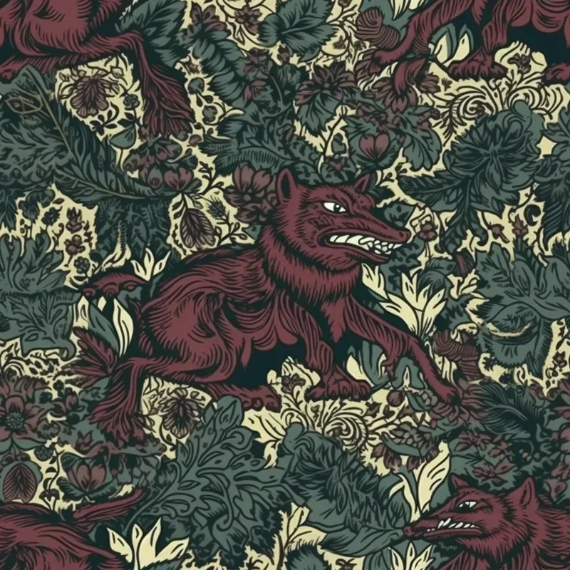 Halloween Botanical Patterns