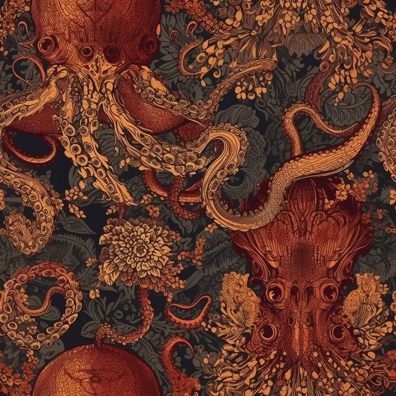 Halloween Botanical Patterns