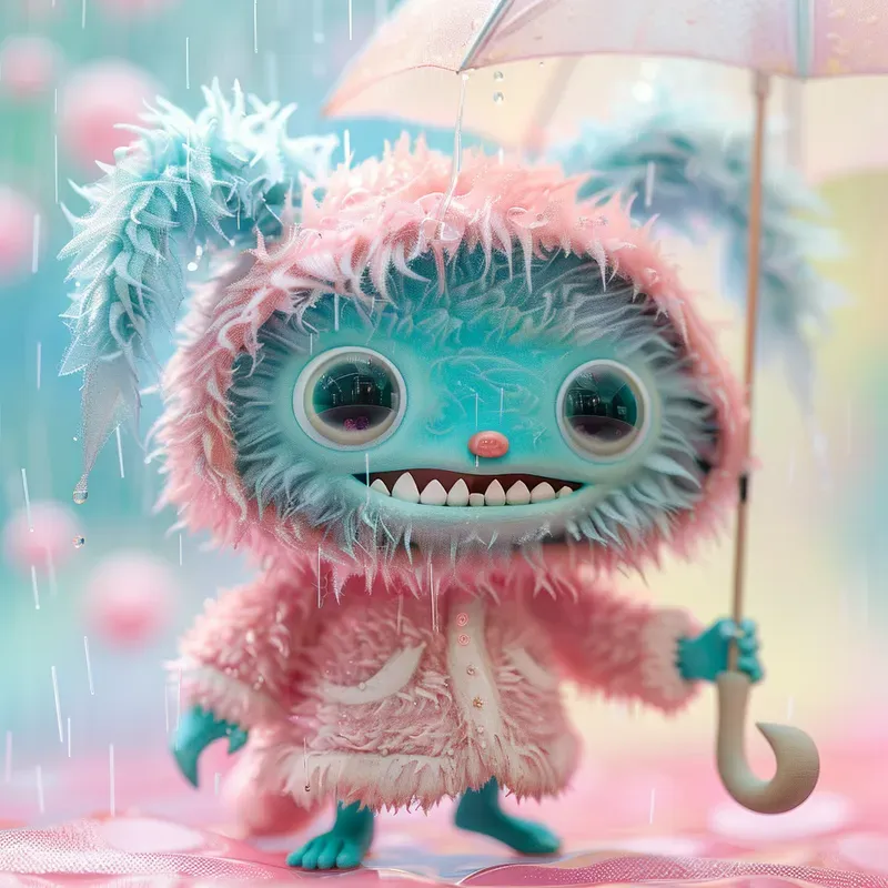 Fluffy Mischief Monsters Labubu