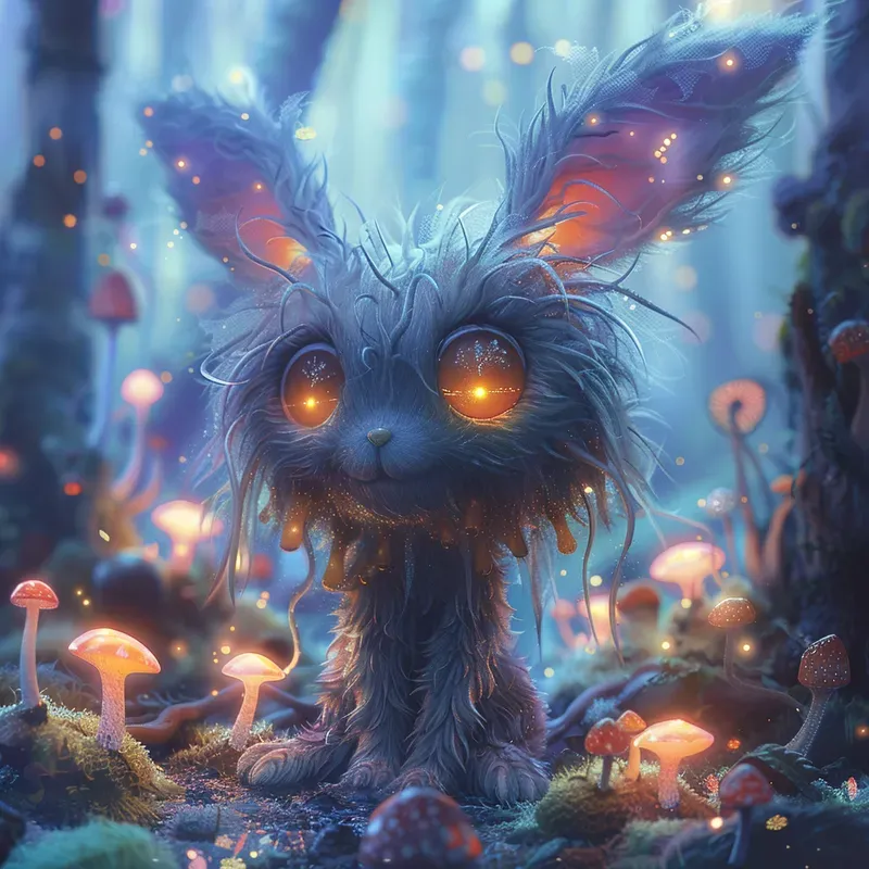 Fluffy Mischief Monsters Labubu