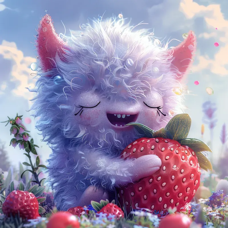 Fluffy Mischief Monsters Labubu