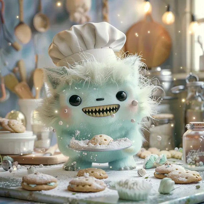 Fluffy Mischief Monsters Labubu