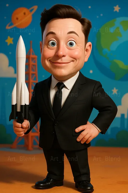 3D Caricature Images Of Any People