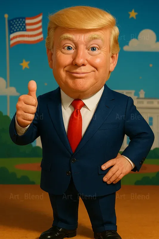 3D Caricature Images Of Any People