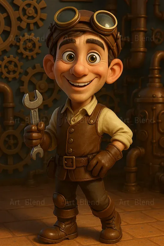 3D Caricature Images Of Any People