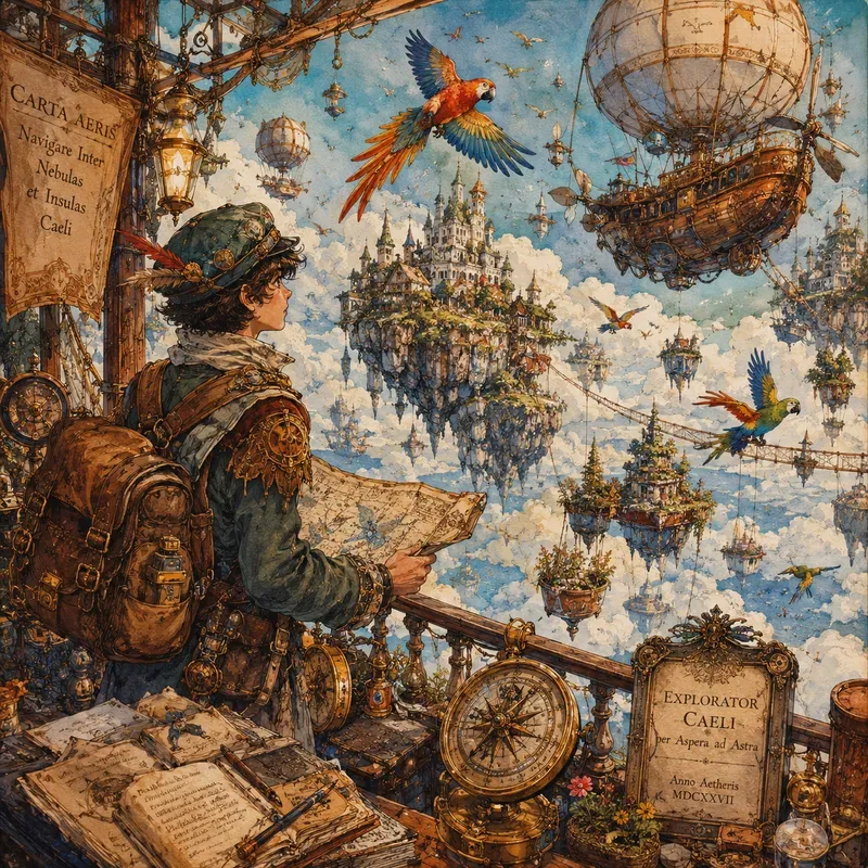 Whimsical Worlds Anthologies