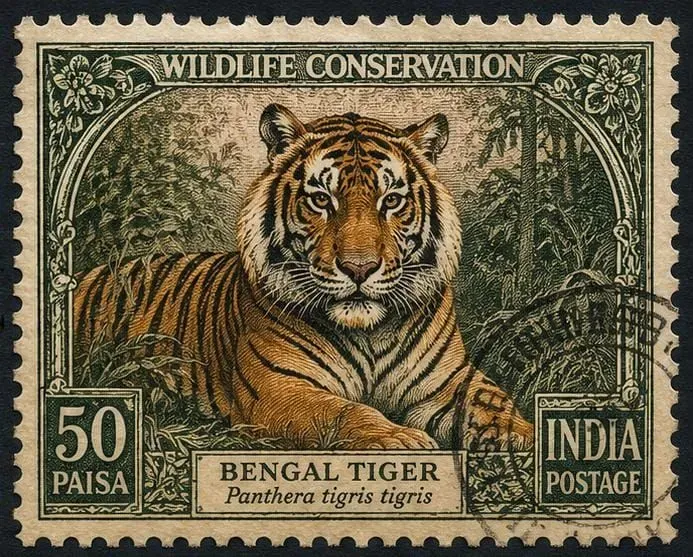Vintage Postage Stamp Collections