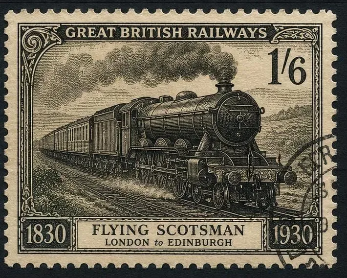 Vintage Postage Stamp Collections