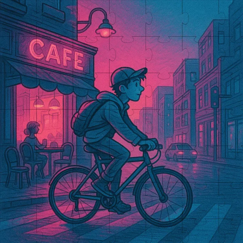 Street Illustration Style Art