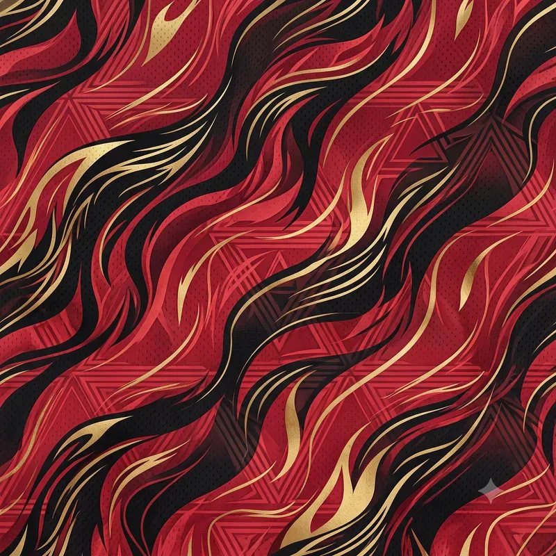 Dynamic Speed Wave Jersey Patterns