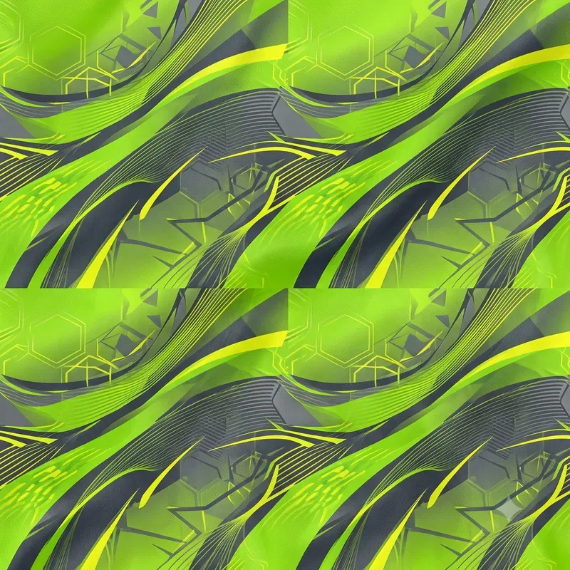 Dynamic Speed Wave Jersey Patterns