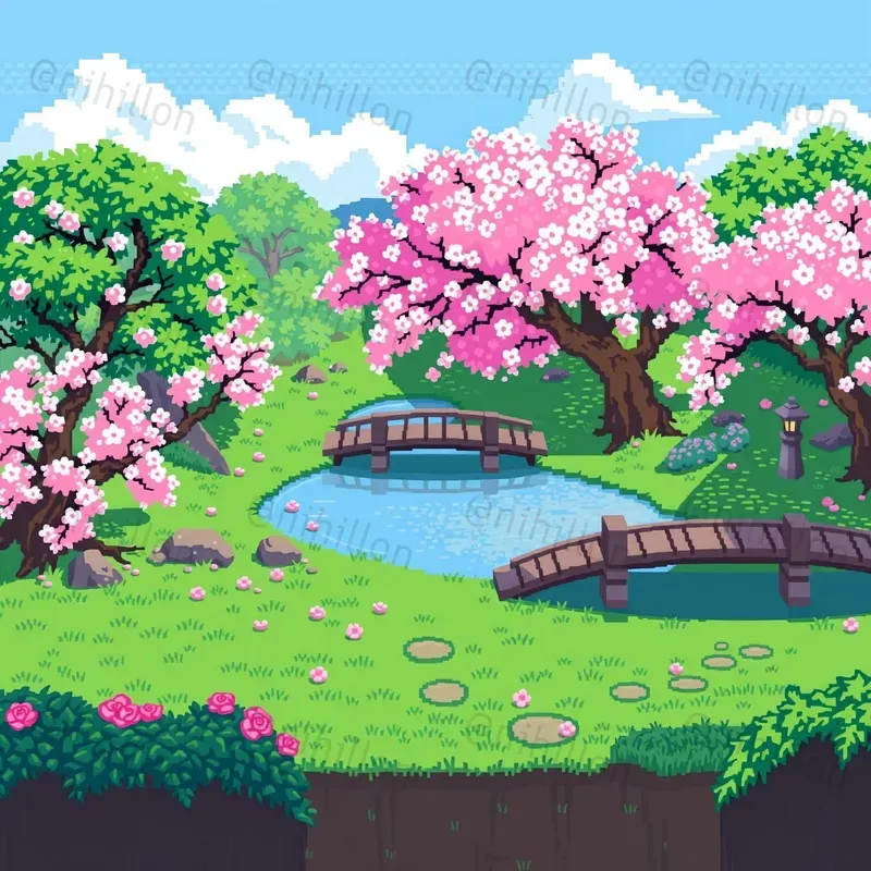 Pixel Art Landscape Generator