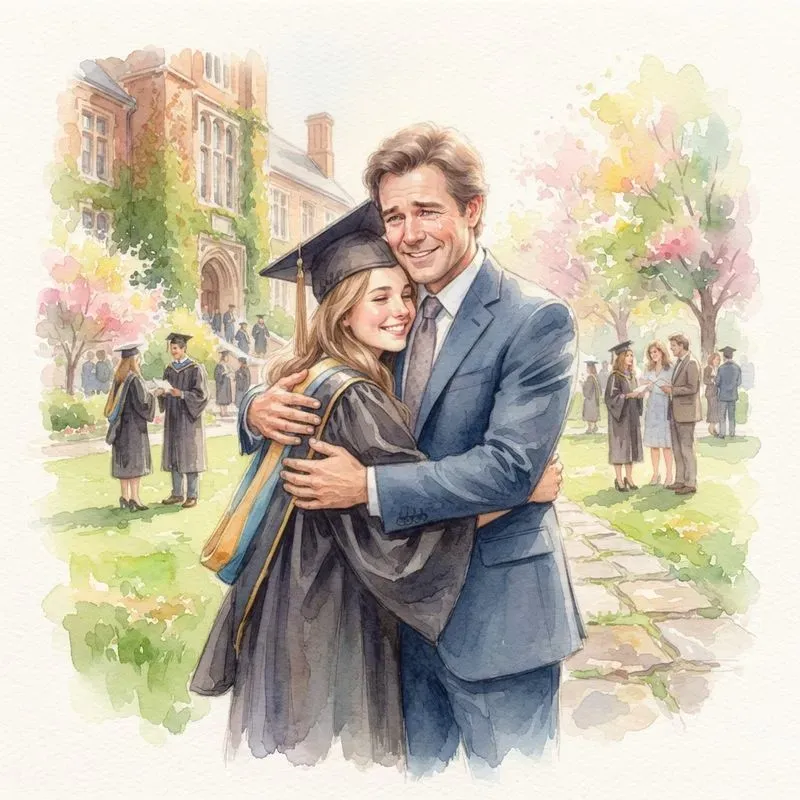 Handpainted Fatherhood Moments