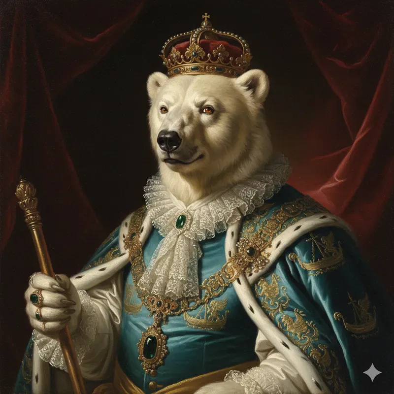 Royal Animal Oil Portraits