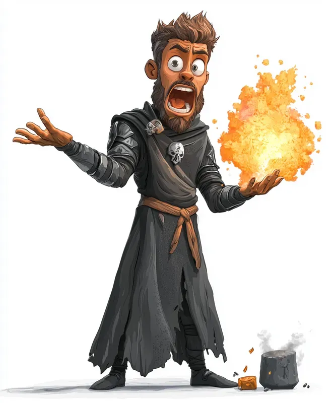 Dynamic 3D Warrior Illustrations