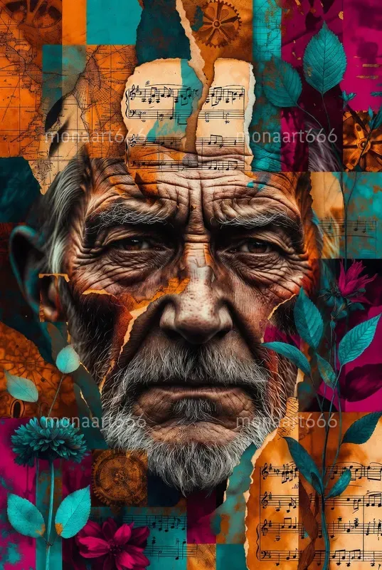 Ephemeral Souls The Collage Portraits
