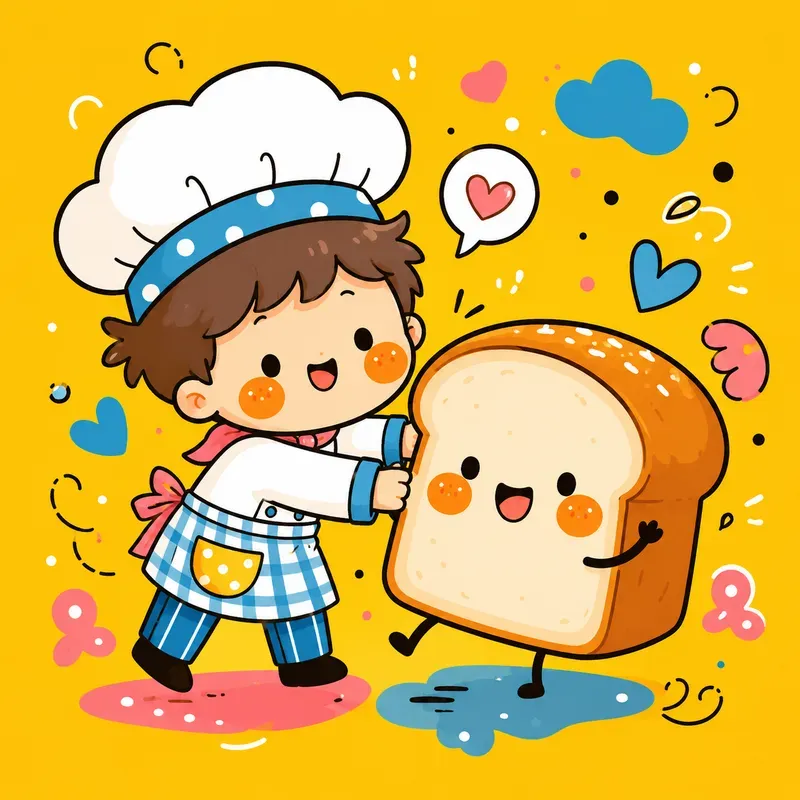 Cute Kawaii Doodle Characters