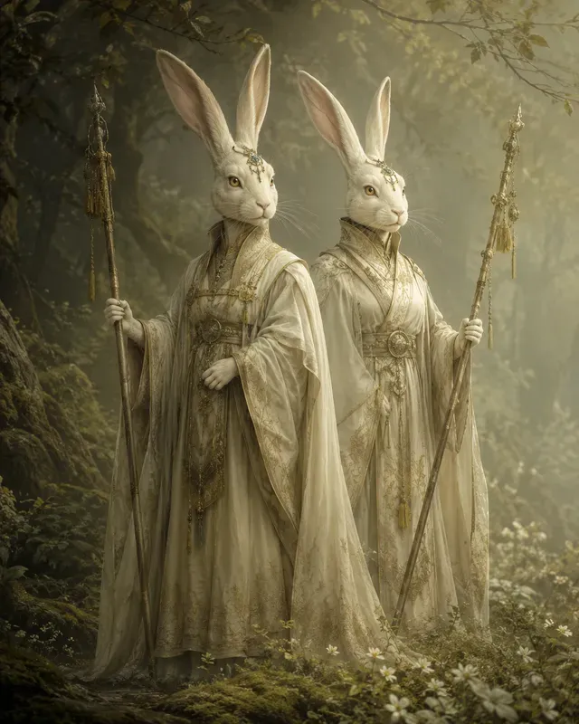 Ethereal Ivory Guardians