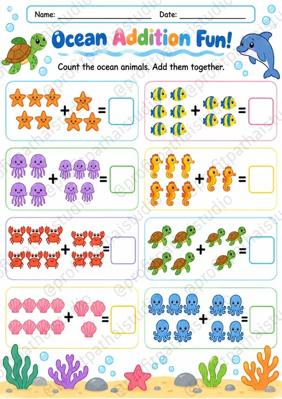 Creative Addition Worksheet Makers