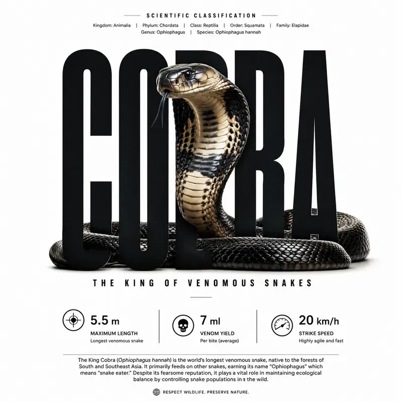 Bold Typography Wildlife Posters