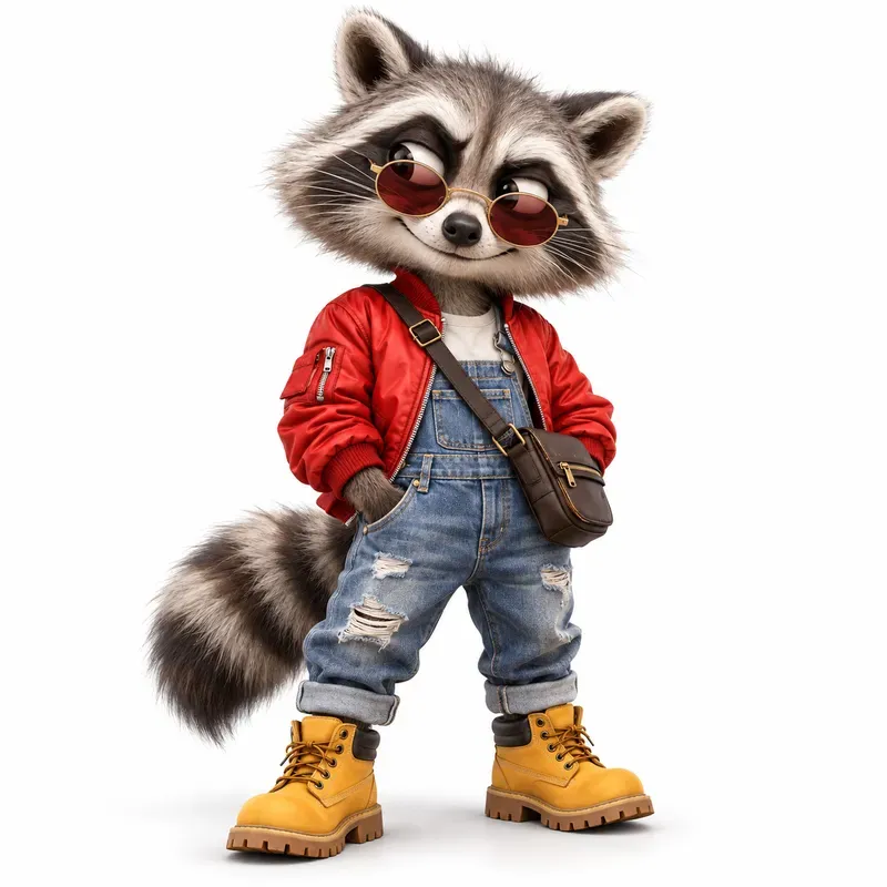 Quirky 3D Animal Characters
