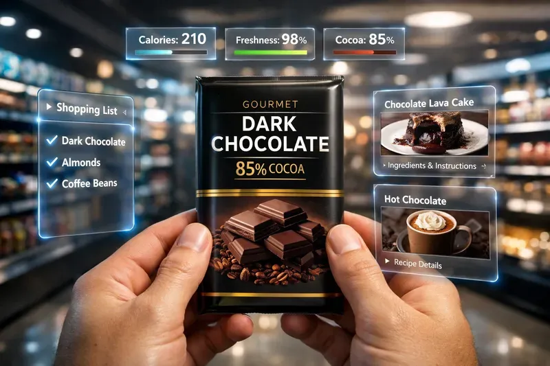 Futuristic Supermarket Ar Scans