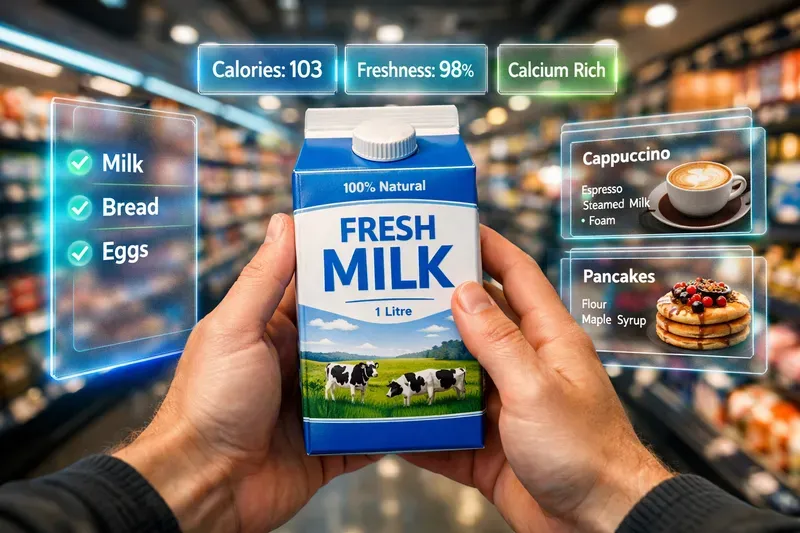 Futuristic Supermarket Ar Scans