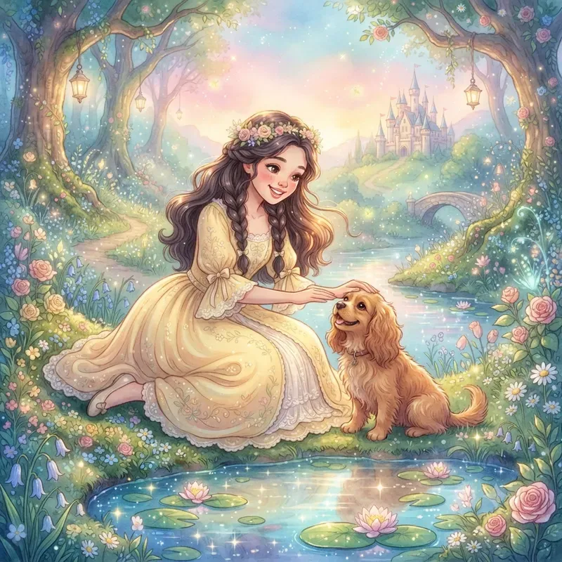 Dreamy Princess Fairytale Scenes