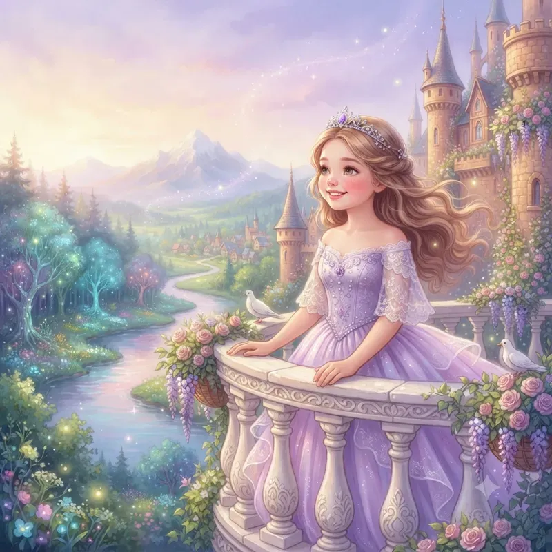 Dreamy Princess Fairytale Scenes