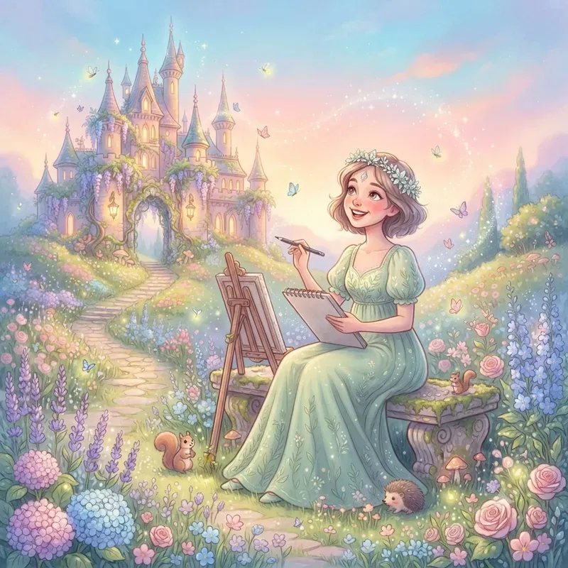 Dreamy Princess Fairytale Scenes