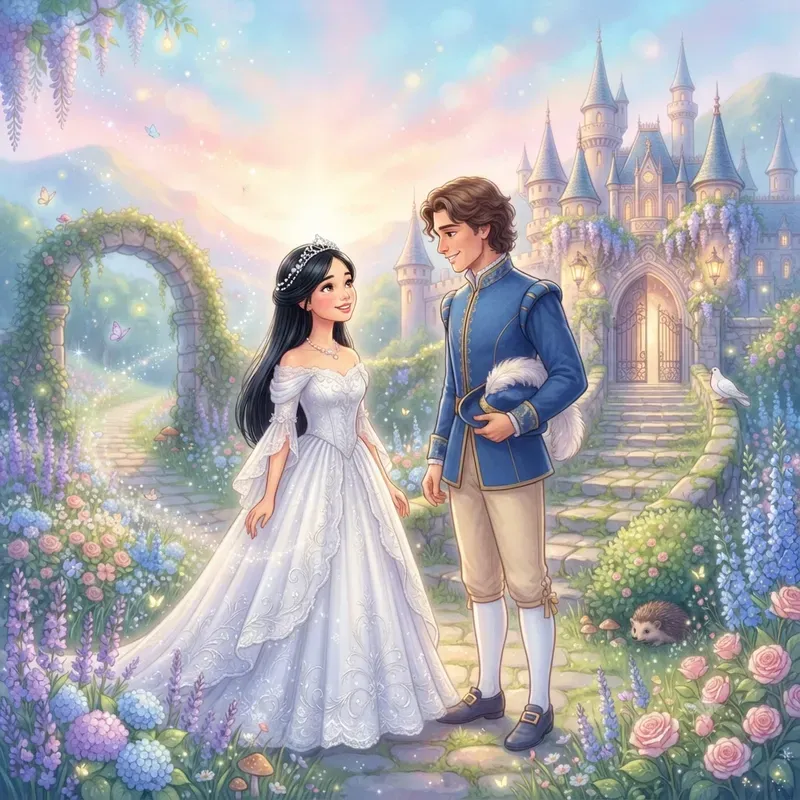Dreamy Princess Fairytale Scenes