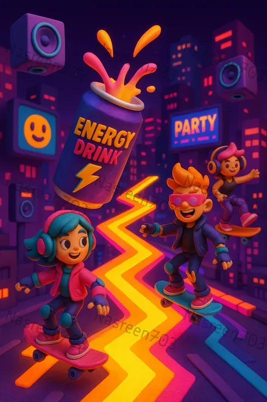 Exploding Product World 3D Adventures