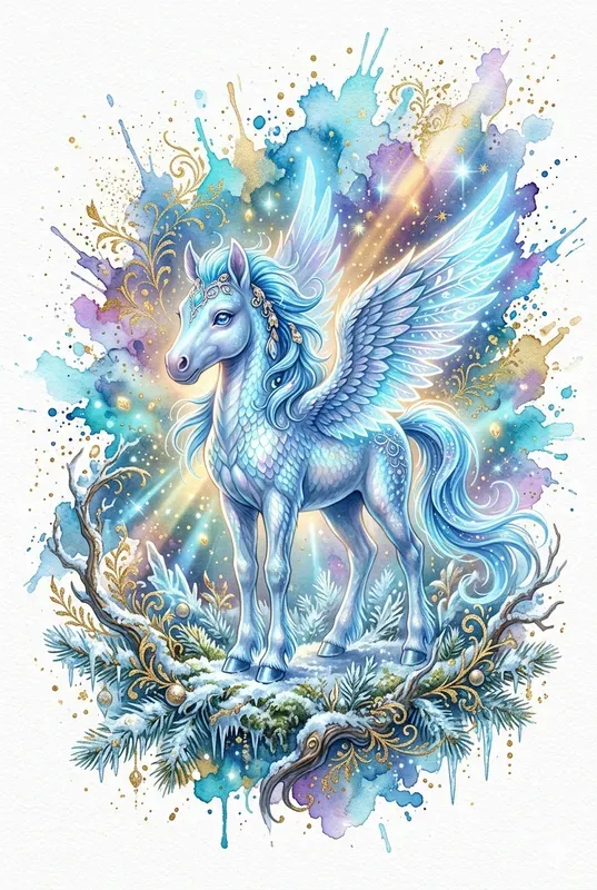 Whimsical Mythic Ethereal Splashes