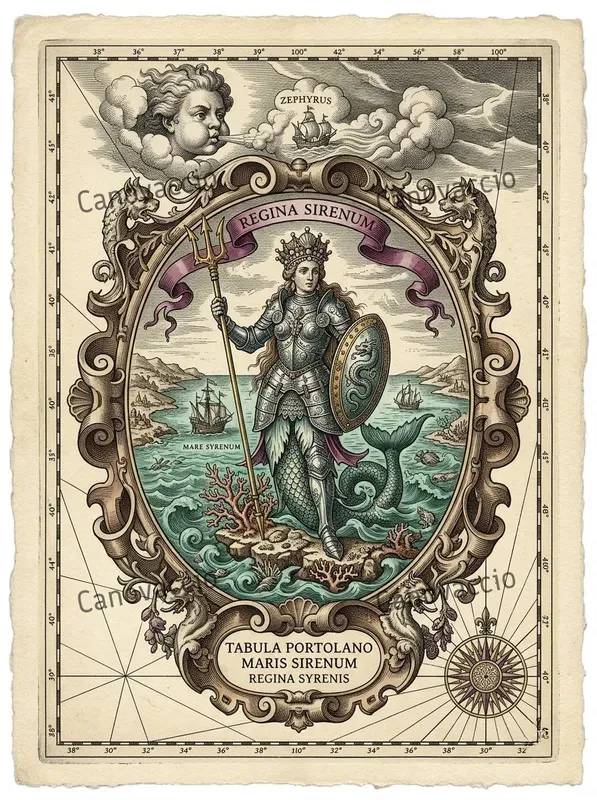 Vintage Nautical Chart Art Prints