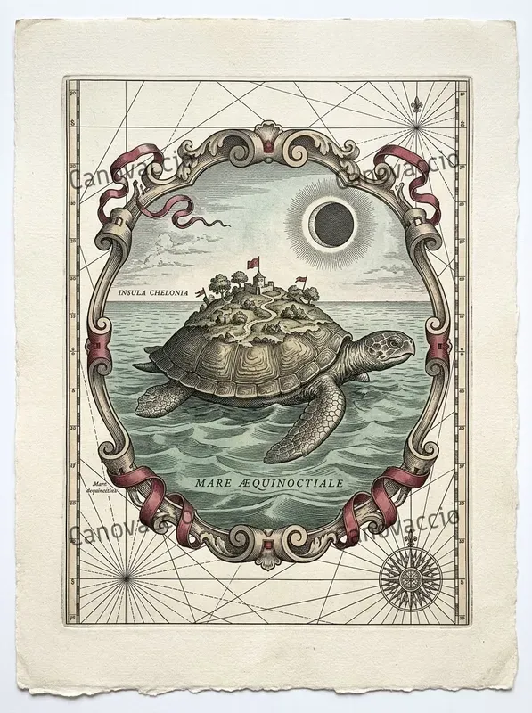 Vintage Nautical Chart Art Prints