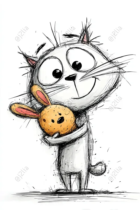 Cute Easter Baby Animals Clipart