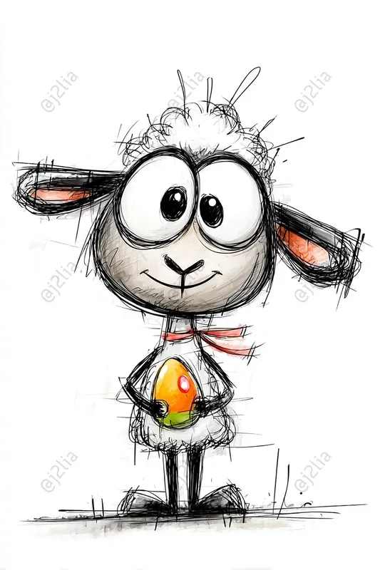 Cute Easter Baby Animals Clipart