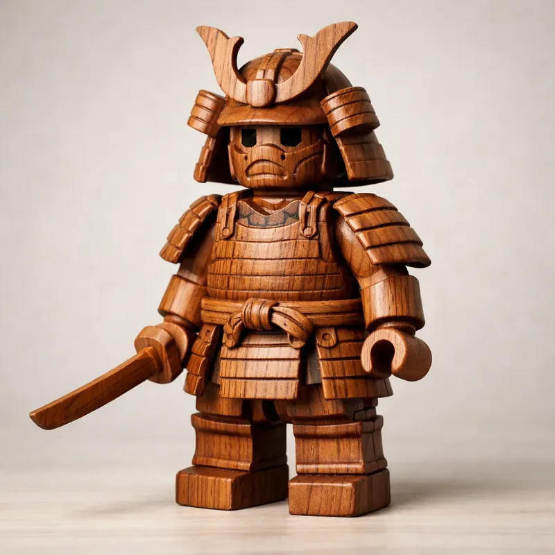 Wooden Lego Legends Collections