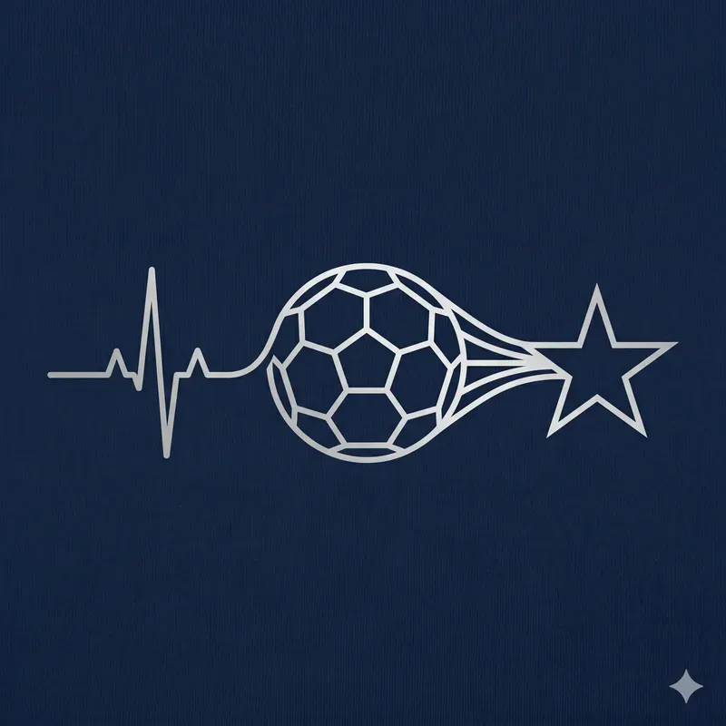 Minimal Soccer Heartbeat Tshirts