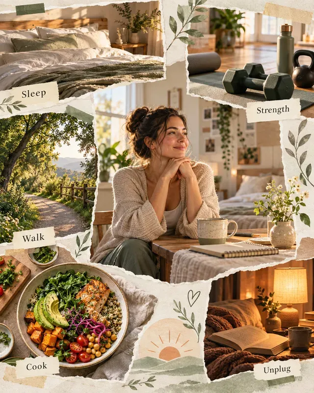 Personal Vision Board Goal Collages